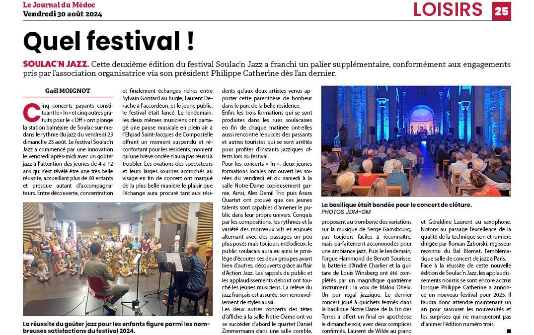 Quel festival !