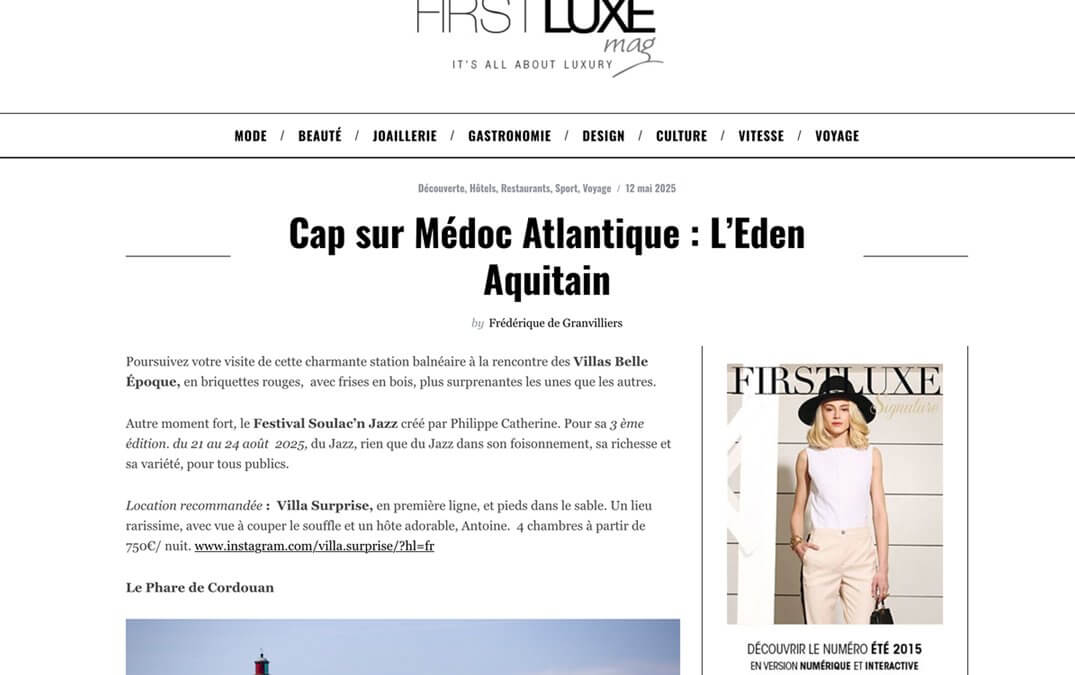 Cap sur Médoc Atlantique : L’Eden Aquitain